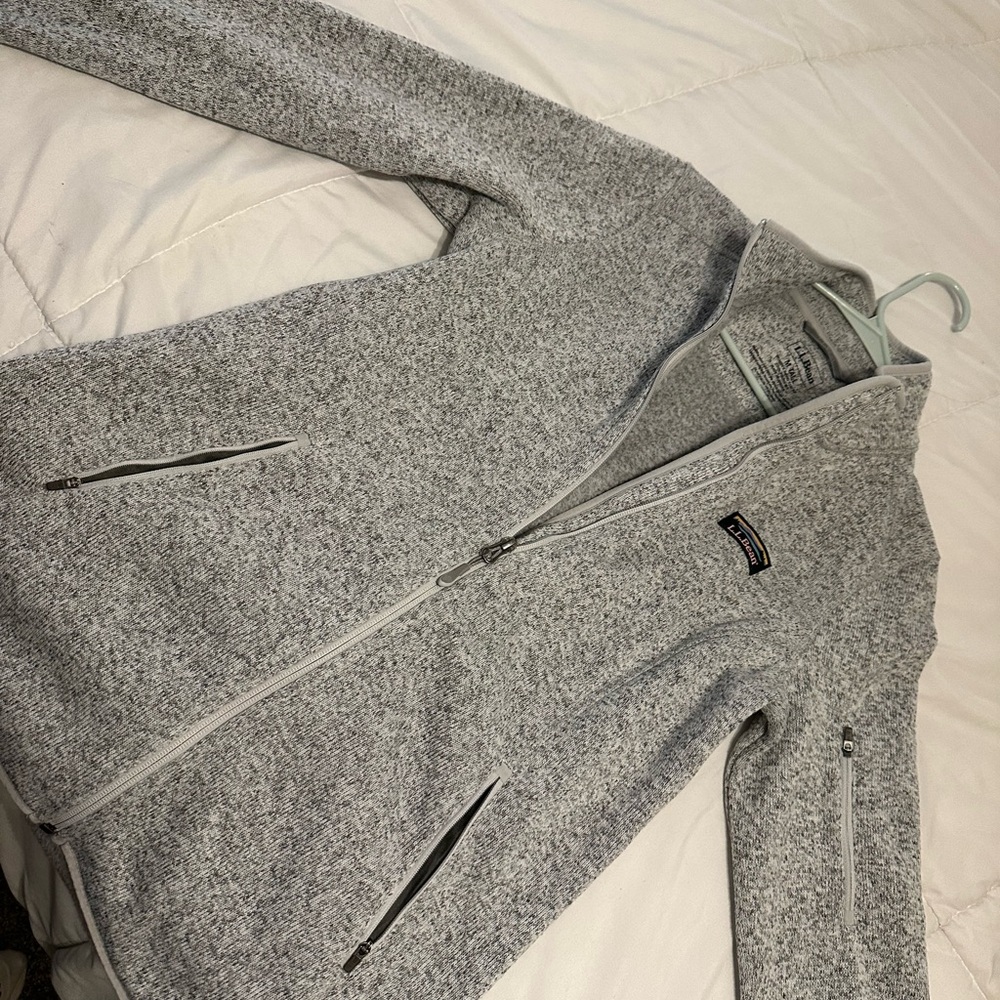 LL Bean Women's Gray Sweater